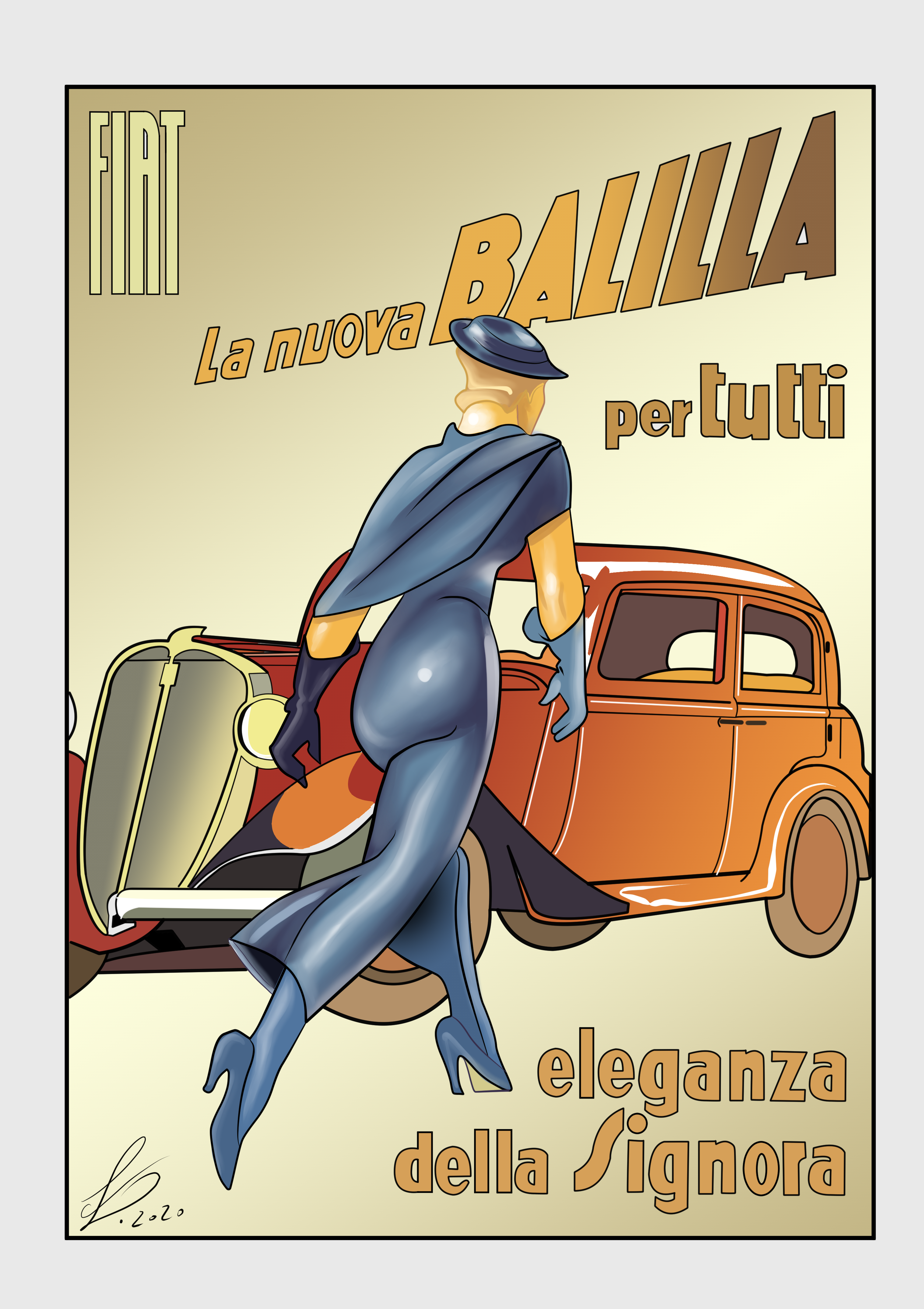 LORENZO FRANCHINI - GRAFICA VINTAGE COVER SPOT LORENZO FRANCHINI, Manifesti Foresti